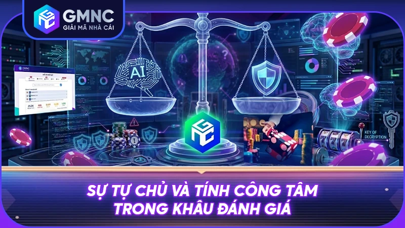 Sự tự chủ và tính công tâm trong khâu đánh giá